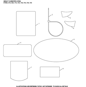 Kt730-3063 Identification Diagram and Parts List for KT730-3063  Cub Cadet Lawn Tractor